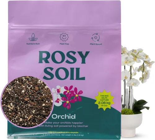 Vista 10 de Rosy Soil Plant Food, fertilizante orgánico para plantas de interior, 4 cuartos de galón Microbially Active Organic Indoor Plant Food, with