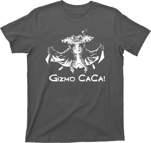 Vista 3 de Camiseta Gizmo Caca Mogwai Stripe 80s Scary Comedy Movie Tee