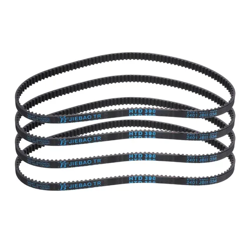 Vista 81 de uxcell 4 piezas HTD-3M Correa de Distribución de Goma 48 Dientes, Longitud de Paso 144mm x Ancho 6mm x Altura 2.4mm, Correa de Polea de Distribución