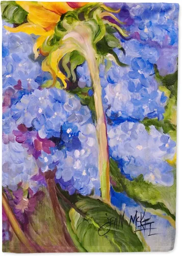 Vista 59 de Caroline's Treasures JMK1194GF Bandera de jardín con guepardo, león y cebra, bandera decorativa para patio exterior, patio, parterres