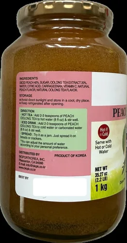 Vista 4 de Balance Grow Té Oolong de melocotón 2.2 libras (35.27 oz)