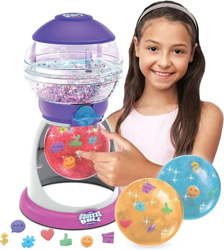 Vista 3 de The Squeeze Ball Creator Creador creativo y reutilizable para niños y niñas, juego de bolas antiestrés reutilizables con accesorios
