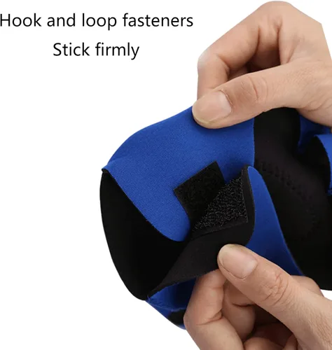 Vista 8 de Guantes de neopreno acolchados para levantamiento de pesas, guantes ventilados para seguimiento de ciclismo, deportes con protección completa