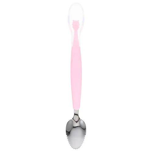 Vista 10 de Cuchara de bebé de doble cabeza, cuchara de silicona para bebés, cuchara de barro, cucharas de alimentación, juego de cuchara de entrenamiento