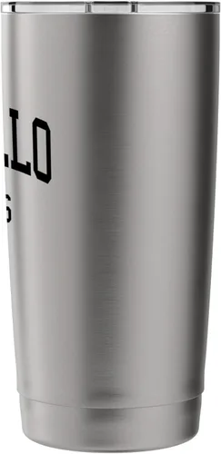 Vista 2 de Amarillo High School HS Amarillo TX Retro Stainless Steel Insulated Tumbler