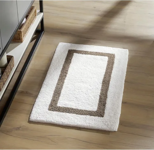 Vista 12 de Better Trends - Alfombra de baño 100% algodón reversible, altamente absorbente y lavable a máquina, suave, tapete de ducha para piso de baño