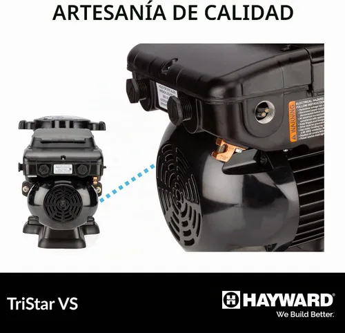 Vista 6 de Hayward Bomba de piscina, 1.85 HP (W3SP3202VSP), color negro