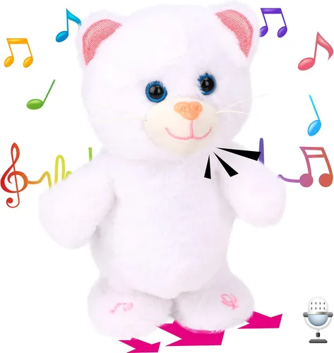 Vista 21 de Hopearl Muñeca negra que habla y canta, repite lo que dices, muñeca negra que camina, juguete animado interactivo, eléctrico, regalo de peluche