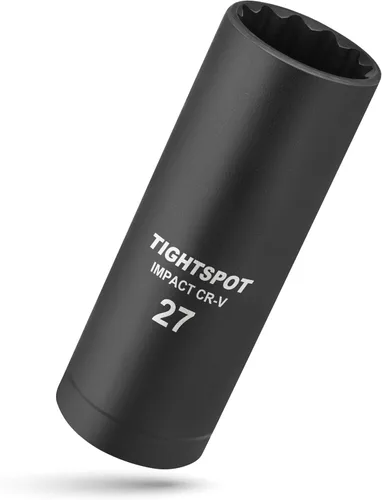 Vista 24 de TIGHTSPOT - Zócalo poco profundo de 1/2" Dr 1 1/2 pulgadas, antirredondo, 6 puntos, acero CRMO