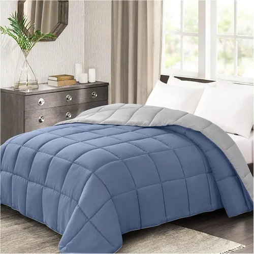 Vista 8 de Homelike Moment Edredón tamaño king - Inserto de edredón beige, alternativa al plumón, edredón ligero para cama king, ropa de cama ligera
