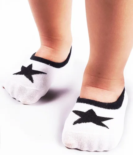 Vista 3 de 6 pares de calcetines de algodón de moda para niños y niñas