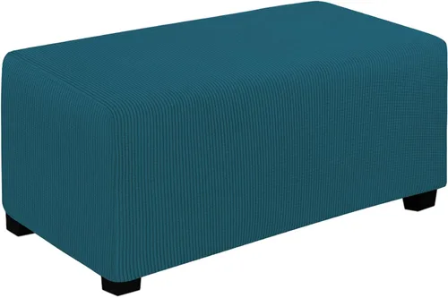 Vista 97 de Easy-Going Funda Elástica para Otomana Taburete de Almacenamiento Plegable Protector de Muebles Funda Rectangular Suave con Parte Inferior Elástica