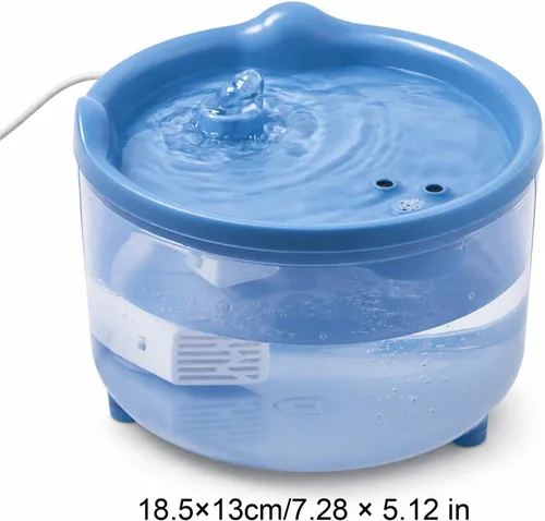 Vista 2 de Automatic Cat Water Fountain Pet Cat Fountain Filter Circulating