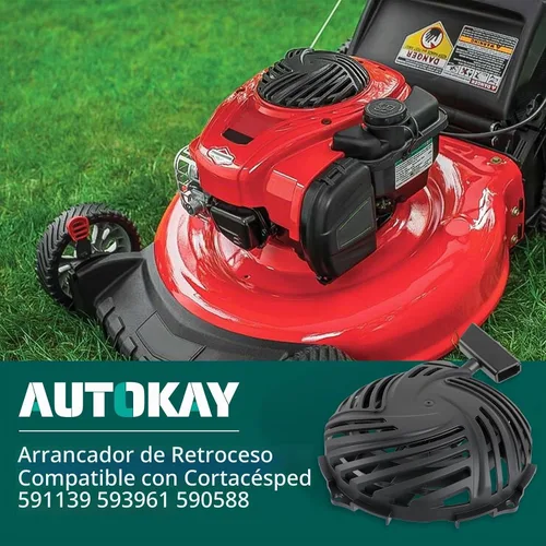 Vista 2 de AUTOKAY 593959 591139 Arrancador de retroceso compatible con Troy Bilt