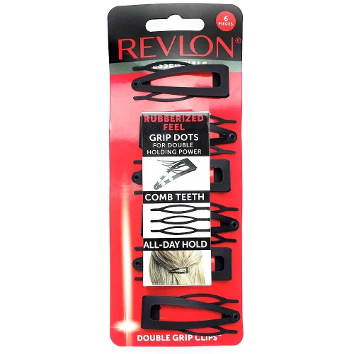 Vista 8 de Revlon Pinzas para el cabello de doble agarre, 6