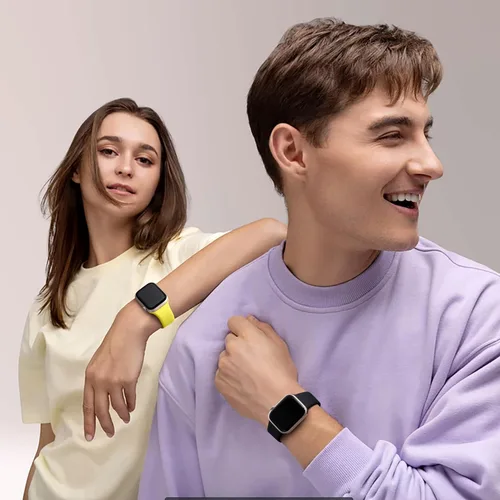 Vista 7 de GEAK Paquete de 15 correas compatibles con Apple Watch de 1.57, 1.65, 1.65 y 1.73 pulgadas, para mujeres y hombres, correas deportivas de silicona