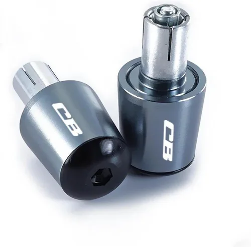 Vista 7 de motorcycle For CB 599 600F CB 400 500 CB919 CB 125 R CB 190R 250R CB1000R CNC Motorcycle Handlebar Grips Bar End Plugs Accessories handle end(Black)
