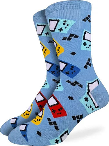 Vista 4 de Good Luck Sock Men's Video Games, Board Games and Toys Socks, Adult Backgammon