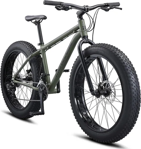 Vista 9 de Bicicleta de montaña de llantas gruesas Mongoose Argus Trail o ST, bicicleta de 20, 24 o 26 pulgadas para niños y adultos, 7 o 16 velocidades