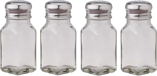Vista 6 de Handy Housewares Coctelera clásica de cristal cuadrado estilo Diner de 2.5 onzas (1)