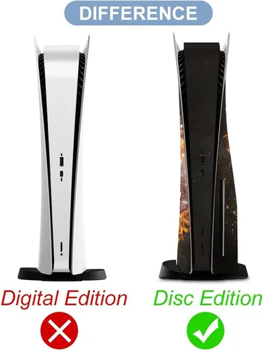 Vista 5 de AoHanan Juego de fútbol americano PS5 Skin consola y controlador Accesorios Cover Skins Anime Vinilo Cover Sticker Set completo para Playstation 5