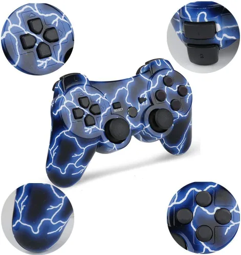 Vista 2 de PS3 Control inalámbrico para Playstation 3 Dual Shock - US24P3MT