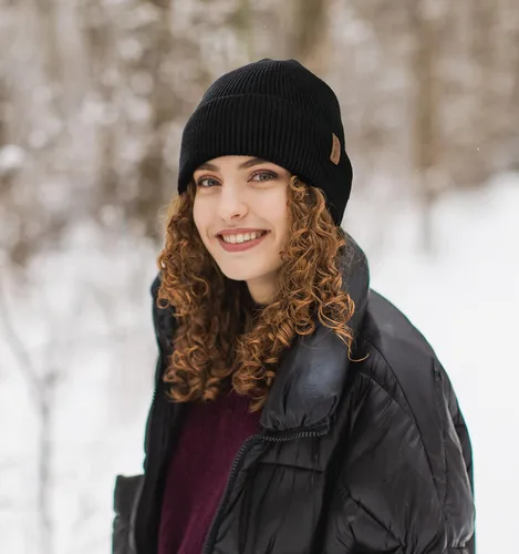 Vista 4 de Wmcaps Gorro de invierno para hombres y mujeres, gorro de punto suave y cálido con forro polar