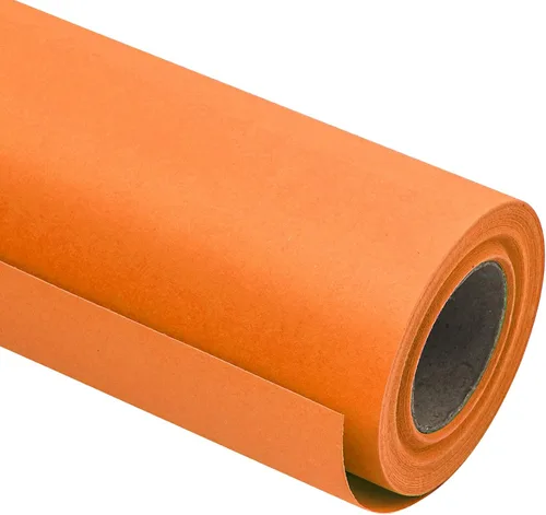 Vista 7 de RUSPEPA Rollo de papel Kraft - 48 pulgadas x 100 pies - Papel reciclable perfecto para envolver, manualidades, embalaje, revestimiento del suelo