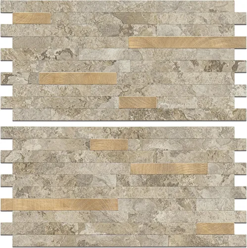 Vista 25 de STICKGOO 2 Hojas de Azulejos Adhesivos Despegables para Salpicadero, Azulejos Adhesivos para Salpicadero de Cocina y Baño, Aspecto de Madera Negro
