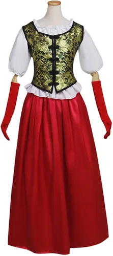 Vista 3 de Once Upon a Time - Disfraz de capa de Caperucita Roja de Rubí para mujer