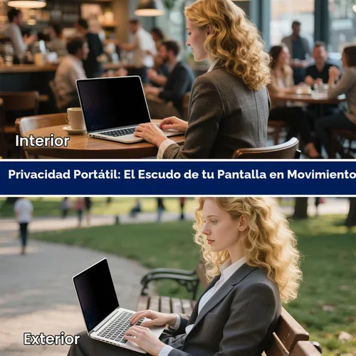 Vista 8 de Pantalla magnética de privacidad para MacBook Pro de 13 pulgadas (2016, 2017, 2018, 2019, 2020, 2021, 2022, M1, M2), pantalla de privacidad mate