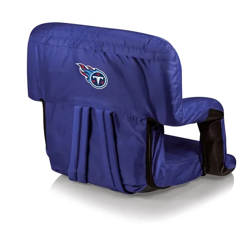 Vista 19 de PICNIC TIME Silla reclinable portátil con asiento Ventura de San Francisco 49ers negro