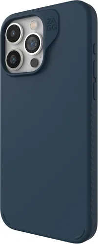 Vista 23 de [Usado] ZAGG Manhattan Snap - Funda para iPhone 15 Pro, funda de silicona de alta calidad, material de grafeno duradero, superficie lisa con un Negro