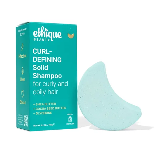 Vista 15 de Ethique Barra de champú clarificante para cabello graso con aceite de ricino, sin plástico, vegano, libre de crueldad, 3.88 onzas, anteriormente St.