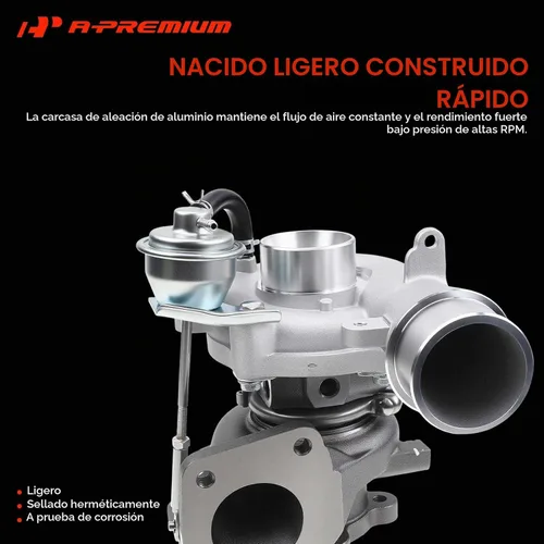 Vista 7 de A-Premium K0422-582 Kit completo de turbocompresor turbo con actuador y junta