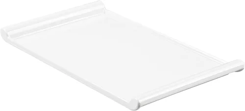 Vista 15 de Restaurantware Voga - Platos de servir de 12 x 7 pulgadas, 10 platos rectangulares para sushi, pequeños, resistentes a roturas, platos blancos