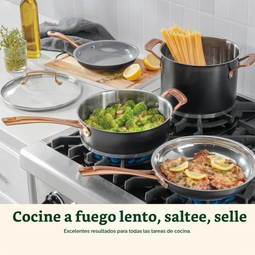 Vista 3 de Cuisinart Juego de utensilios de cocina Elegance negro mate de 11 piezas, MBK89-11