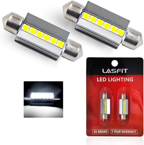 Vista 14 de LASFIT 194 Bombilla LED 6000K Blanca, T10 168 2825 W5W Bombillas LED de Repuesto, Para Luz de Domo/Mapa, Luz de Puerta, Luz de Cortesía, Luz