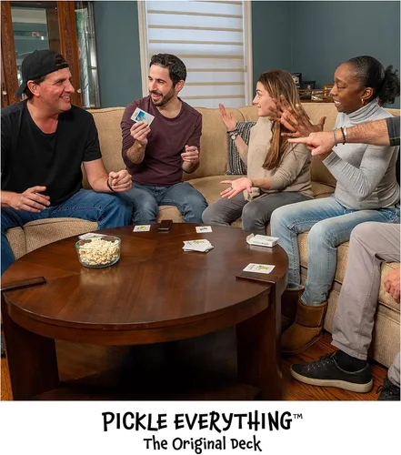 Vista 7 de Pickle Everything – El juego de palabras de ritmo rápido, lleno de juegos de palabras donde cada respuesta comienza con "P" y debes decir "Pickle"!