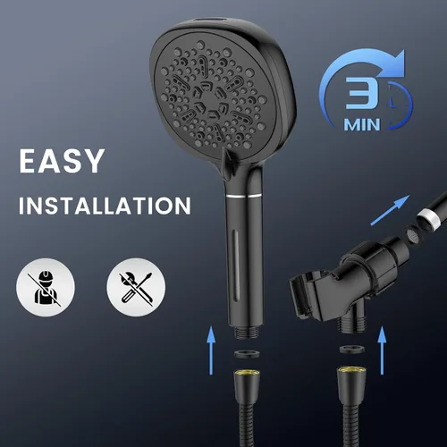 Vista 8 de Filtered Shower Head with Handheld, High Pressure Shower Head with Filters