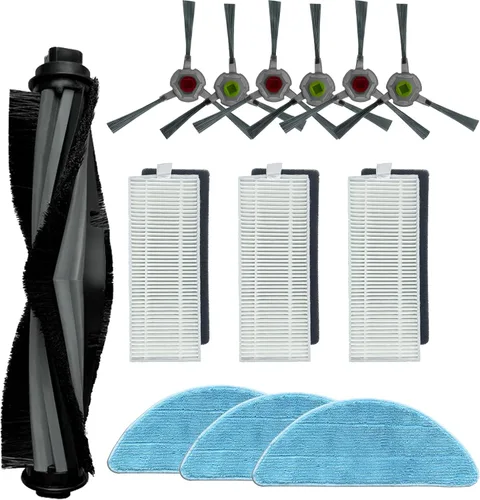 Vista 8 de 2 piezas de repuesto cepillo principal apto para Ecovacs Yeedi K650 Robotic Aspiradora Accesorios Piezas