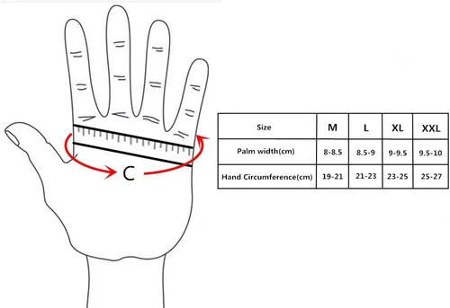 Vista 6 de Guantes de ciclismo VMFTS con gel y guantes deportivos sin dedos completos para fitness, levantamiento de pesas, entrenamiento de escalada