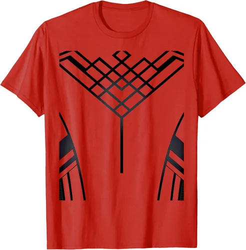 Vista 9 de Marvel Shang-Chi and The Legend of the Ten Rings - Camiseta para disfraz, Rojo, S Arándano