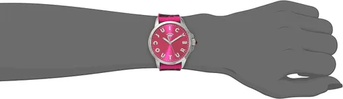 Vista 2 de Juicy Couture de la mujer 1901187Jetsetter Reloj de cuarzo rosa de la visualización analógico