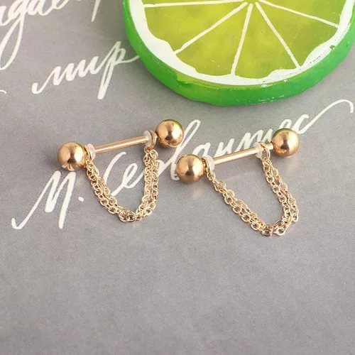 Vista 3 de Caiyao 2 anillos de acero quirúrgico 316L de 16 G, sin rosca, para tabique, joyería para mujeres y hombres, aretes de hélice de calibre 16