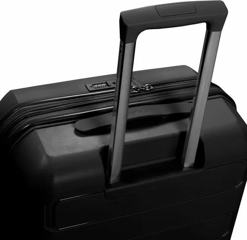 Vista 10 de Traveler's Choice, Pagosa - Maleta giratoria de carcasa dura indestructible, Negro