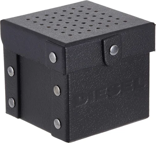 Vista 5 de Diesel Reloj de acero inoxidable DZ7343 para hombre con correa de cuero, Reloj de cuarzo