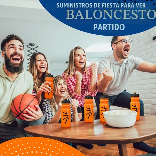 Vista 6 de Nitial - Paquete de 12 botellas de agua de sóftbol a granel de 20 onzas Naranja