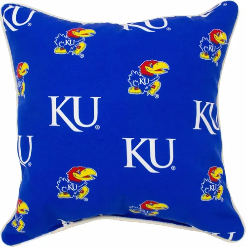 Vista 8 de College Covers Almohada decorativa para exteriores, 16 x 16 pulgadas, tigres caoba