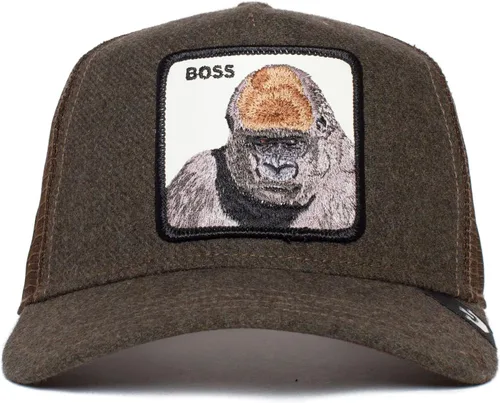 Vista 2 de Goorin Bros. The Farm - Gorro de camionero unisex a cuadros y lana